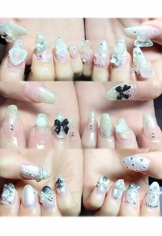 ネイル ほの_ ʜᴀɴᴀのネイルデザイン