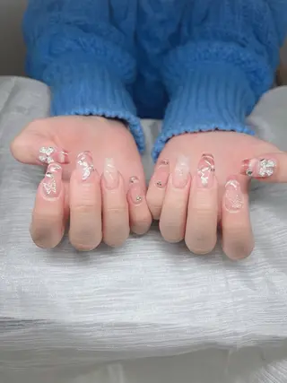 ネイル Lee Nails チップ長さだし専門店のネイルデザイン