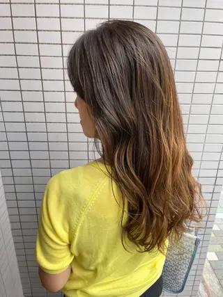 ロング パーマ ヘアアレンジ 推し活/パーティヘア ⭐️今田 水風🐰のヘアスタイル