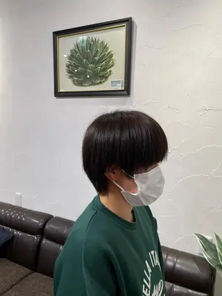 ショート ✨男の娘✨美容師 ✂️くっぽちゃん✂️のヘアスタイル