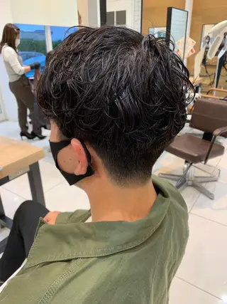 メンズ ルクール上越店　林 郁弥のヘアスタイル