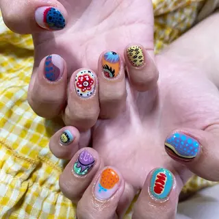 ネイル I P'ink nail salon所属・I pinknail 韓国風·持ち込み専門のネイルデザイン
