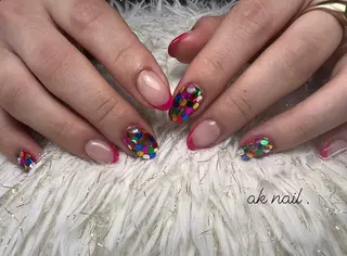ネイル ak nail .のネイルデザイン