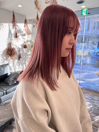 セミロング カラー m ā l o.🌷 サカモトマイコのヘアスタイル