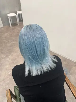 ミディアム カラー ハイトーン/ピンク カラー/めい🎀のヘアスタイル