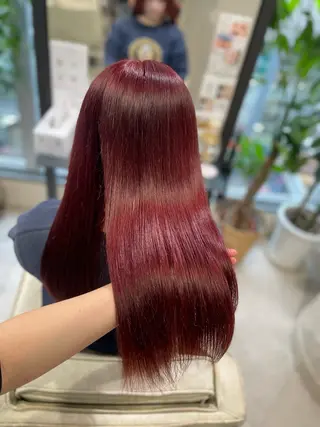 ロング カラー 🦋美髪／エクステ 🦋アベイクミのヘアスタイル