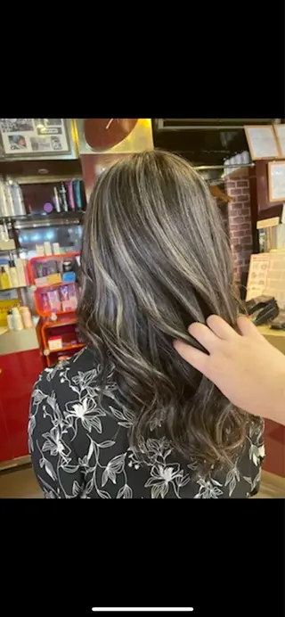 セミロング 横浜ロングミディアム レイヤー/ 平林侑馬のヘアスタイル