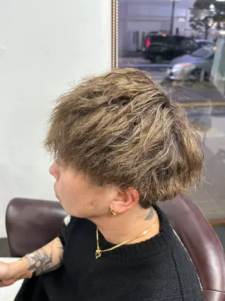 パーマ メンズ メンズパーマの達人 / タカシマダイスケのヘアスタイル