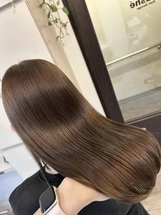 ロング カラー 🦄🫧‪透明感 絹髪特化🫧🍓のヘアスタイル