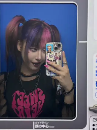 ミディアム カラー 名古屋／デザイン／ ブリーチ/松井亮磨のヘアスタイル