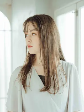 ロング カラー ヘアアレンジ 北九州美容室 🕊️わかな✂︎のヘアスタイル