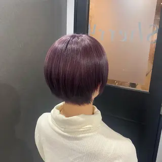 カラー Sherry🎧 RENA🩶のヘアスタイル