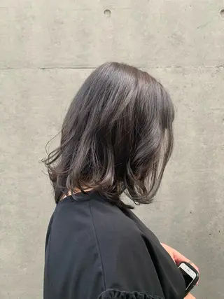 ミディアム カラー 【ミディアムと ロングに特化】島田恋のヘアスタイル
