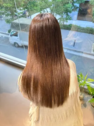 セミロング 髪質改善スペシャリス ト長尾勇弥/梅田中津のヘアスタイル