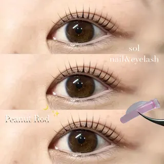 マツエク・マツパ sol ayumiのマツエク・マツパデザイン