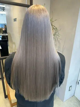 ロング カラー 透明感カラー✨艶髪 制作🌱山根あゆみのヘアスタイル