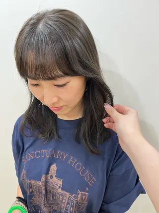 ミディアム 🦕K-two/ シノハラナルミ🦕のヘアスタイル