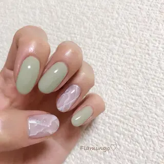 ネイル 浮きにくいフィルイン ｜上品シンプルネイルのネイルデザイン