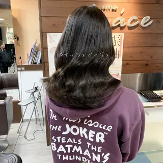 ミディアム 🫧艶髪カラー🫧 森本くるみのヘアスタイル