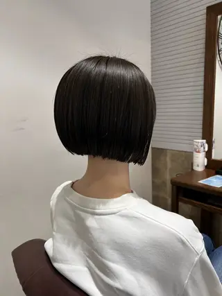 ショート ビラデルソルmaRe所属・山口 莉々香のヘアスタイル