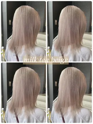 ミディアム 美髪矯正 蓮のヘアスタイル