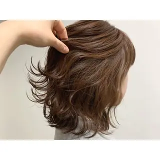 ミディアム merci.所属・🌻あいり merci.🌻のヘアスタイル