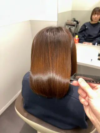 ミディアム Wisteria所属・美髪特化✨ 伊織✨縮毛矯正✨のヘアスタイル