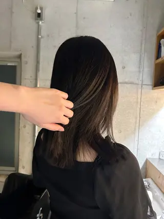 ミディアム ohasi yunaのヘアスタイル