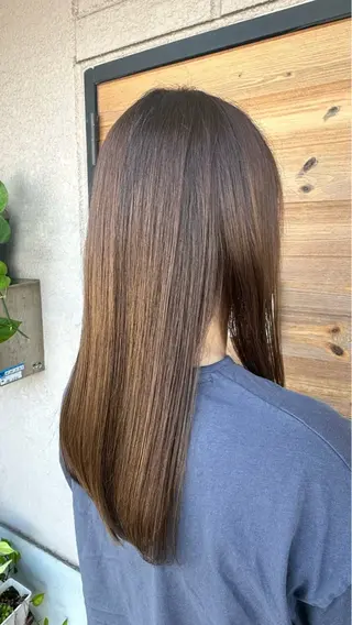 カラー 北村 亜寿那のヘアスタイル