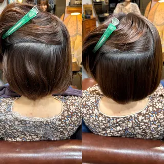 ショート パーマ BRITS 渡辺 菜々子のヘアスタイル