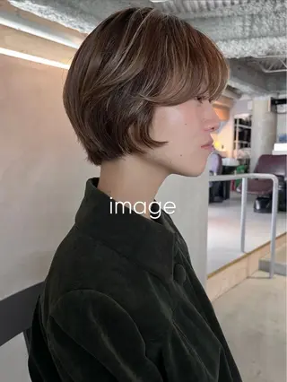 ショート ショートカット/ ベージュ/moekaのヘアスタイル