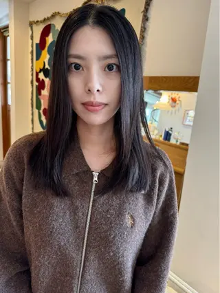 ミディアム カラー 中嶋 勇太のヘアスタイル