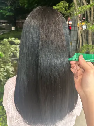 ロング カラー mina/暖色カラー 🥀韓国風カット🥀のヘアスタイル