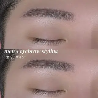 メンズ アイブロウ 榎本 仁菜 ♡全ﾒﾆｭｰLED可のマツエク・マツパデザイン