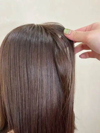 ミディアム 🌙透明感カラー ×カット リナ🌙のヘアスタイル