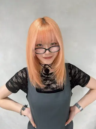 ロング カラー 🌷カット特化 渋谷美容師🌷のヘアスタイル