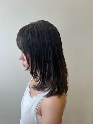 ミディアム anon所属・田中 結月のヘアスタイル