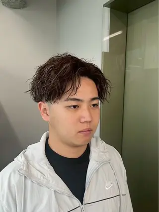 ショート パーマ メンズ 坂本響 メンズカット/パーマのヘアスタイル