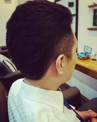 ショート メンズ 川端 智治のヘアスタイル