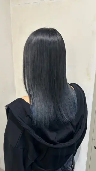 セミロング カラー カツキ/GARTE 代官山のヘアスタイル