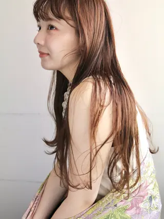 ロング HERMITAGE所属・川崎 萌のヘアスタイル