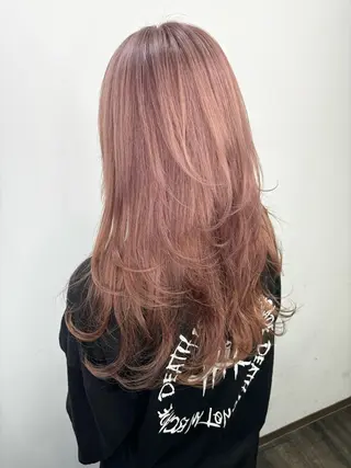 ロング カラー Lohas Asatoのヘアスタイル