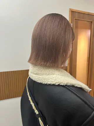 ミディアム 安藤 琢真のヘアスタイル