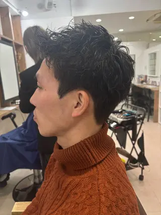 ショート メンズ 東 尚人のヘアスタイル