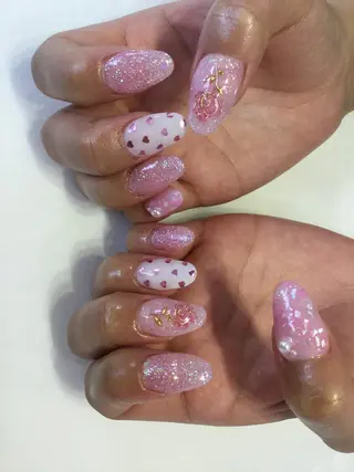 ネイル 💎🐰 saki. m 🐰💎のネイルデザイン