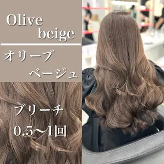 ロング 💍大人デザイン /ハイトーン♡リクトのヘアスタイル