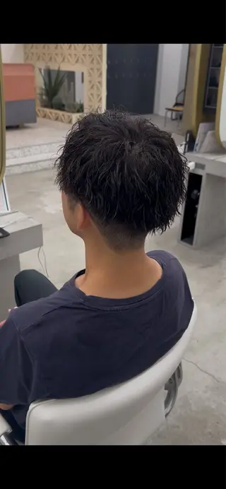 パーマ メンズ カイト/メンズカット /メンズパーマのヘアスタイル