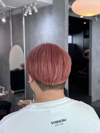 カラー メンズ benji_名駅店所属・原颯希/ ボブ/ショートのヘアスタイル