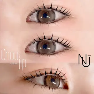 マツエク・マツパ Chou2jip 古賀繪里加のマツエク・マツパデザイン