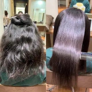 ミディアム CURE nex the salon表参道所属・【縮毛矯正プロ講師】 島野 伊央汰のヘアスタイル
